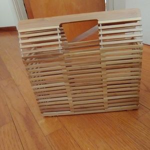 Bamboo rectangular bag